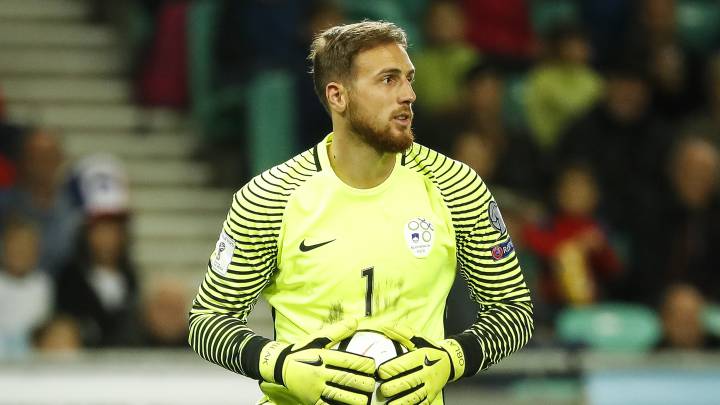 Oblak con Eslovenia.