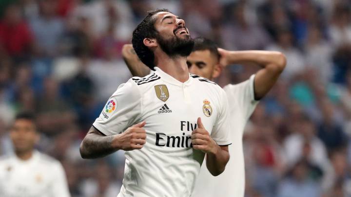 Isco: su objetivo es jugar ante el Barcelona el 28 de octubre
