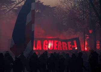 Condenados 8 hinchas del PSG por altercados en Bilbao en 2011