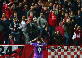 Sergio Ramos regresa al Sánchez Pizjuán, su calvario personal
