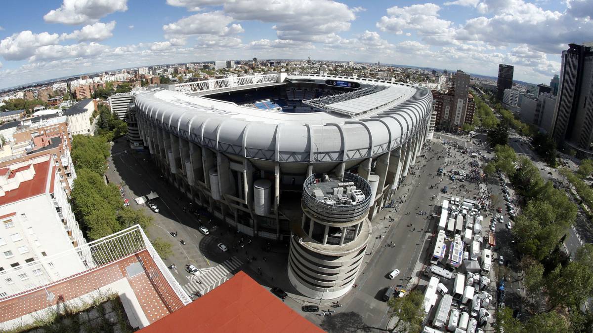 Santiago Bernabéu.