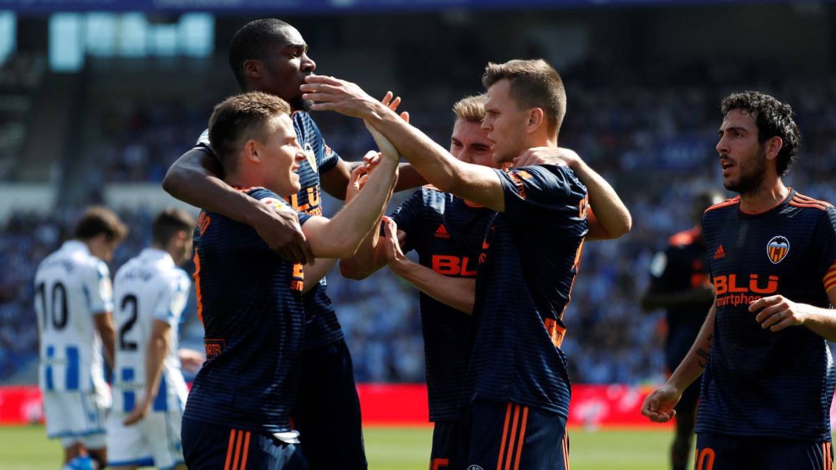 El Valencia ganó a la Real.