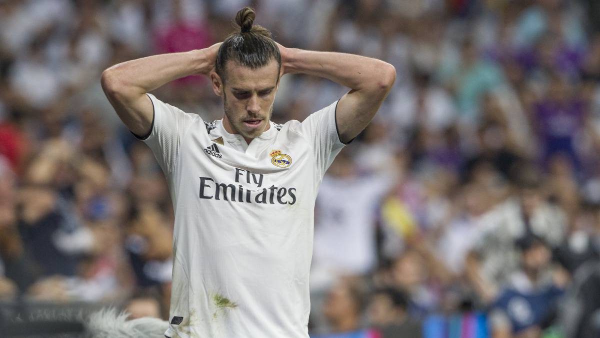 Bale ante el Atlético.