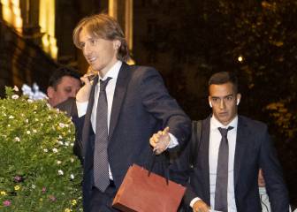 The Real Madrid expedition arrives in Moscow