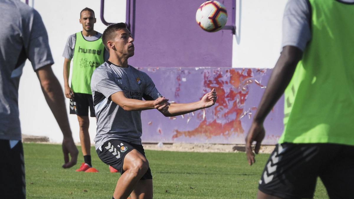 Rubén Alcaraz, el punto de apoyo del Real Valladolid