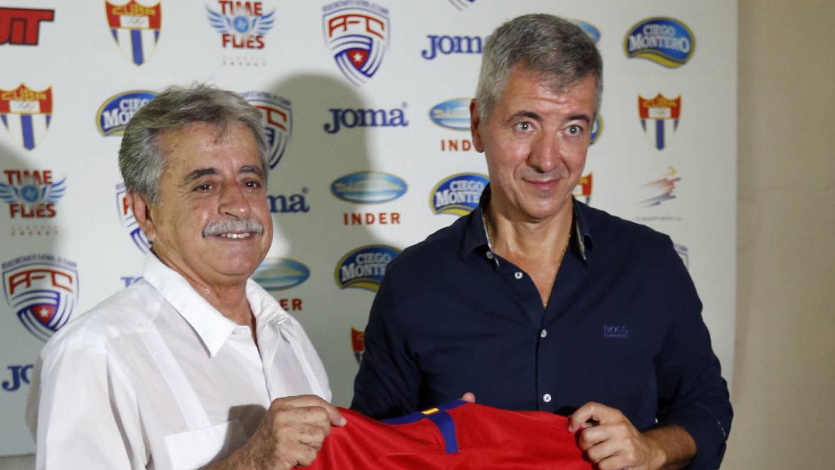 Gil Marín, durante su visita a La Habana.