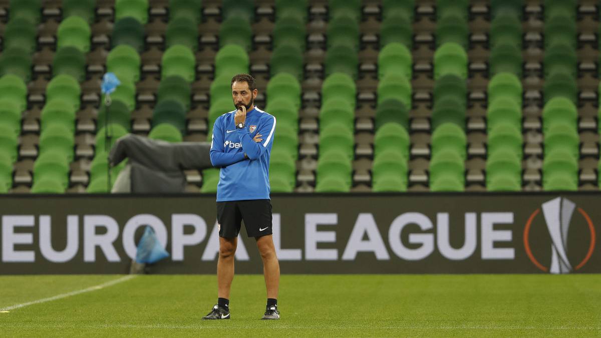 Machín: "Nuestra moral es alta,
pero respetamos al Krasnodar"