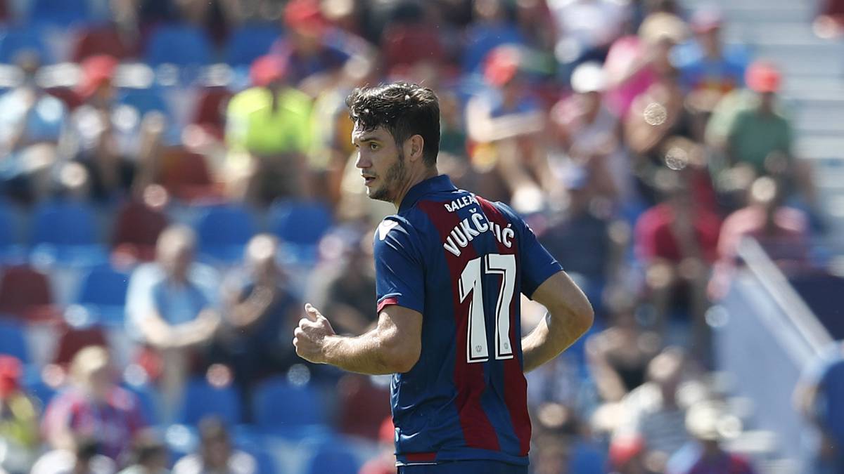 El Levante pierde a Vukcevic para las próximas tres semanas