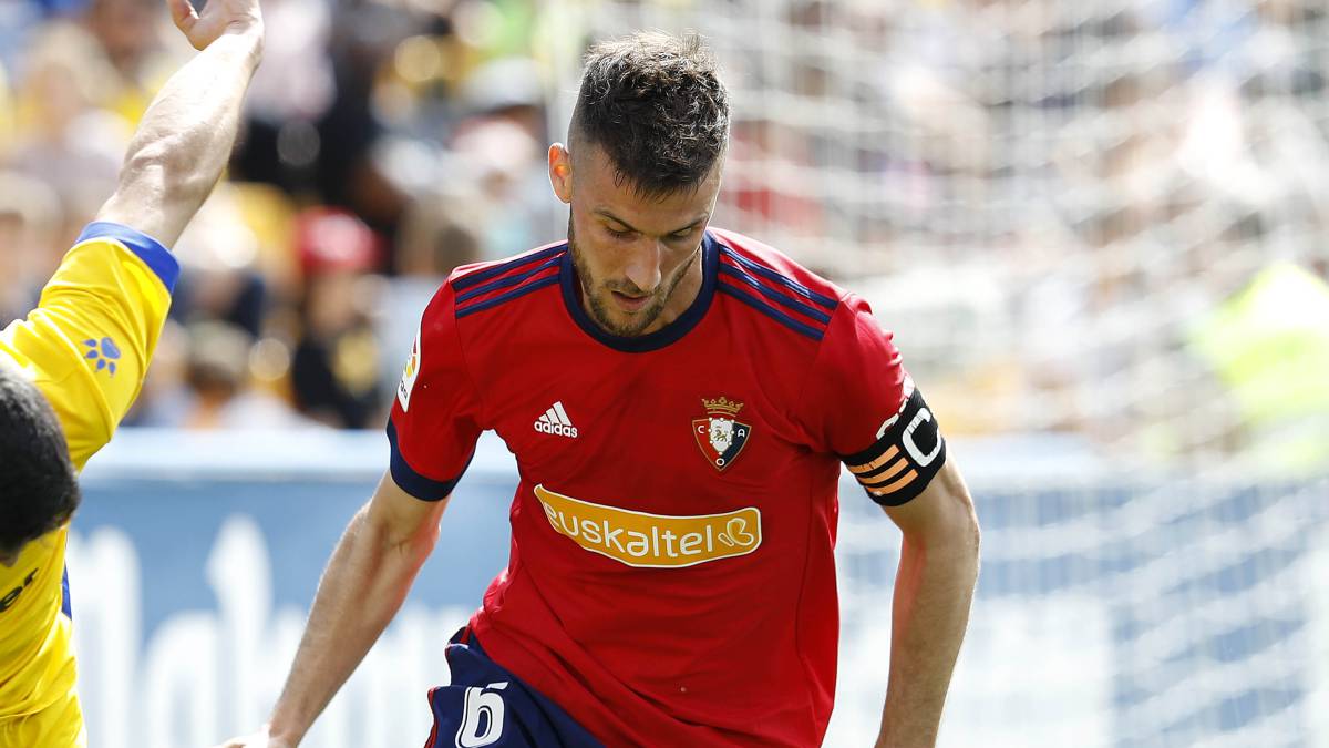 Oier con Osasuna.