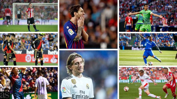 Siete equipos ganaron perdiendo la posesión. El Barcelona empató a pesar de tener un porcentaje altísimo de control de partido.