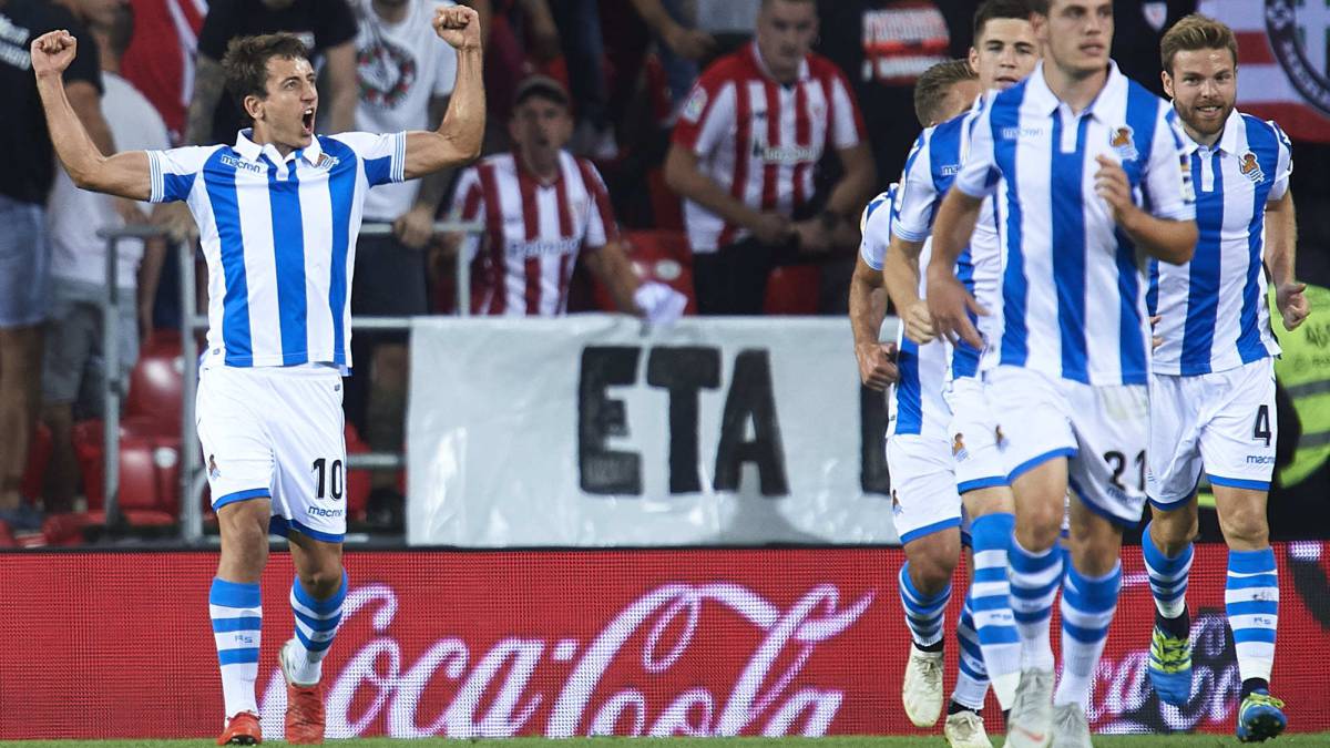 Stuani y Oyarzábal destacan en la jornada 8 con sus dobletes