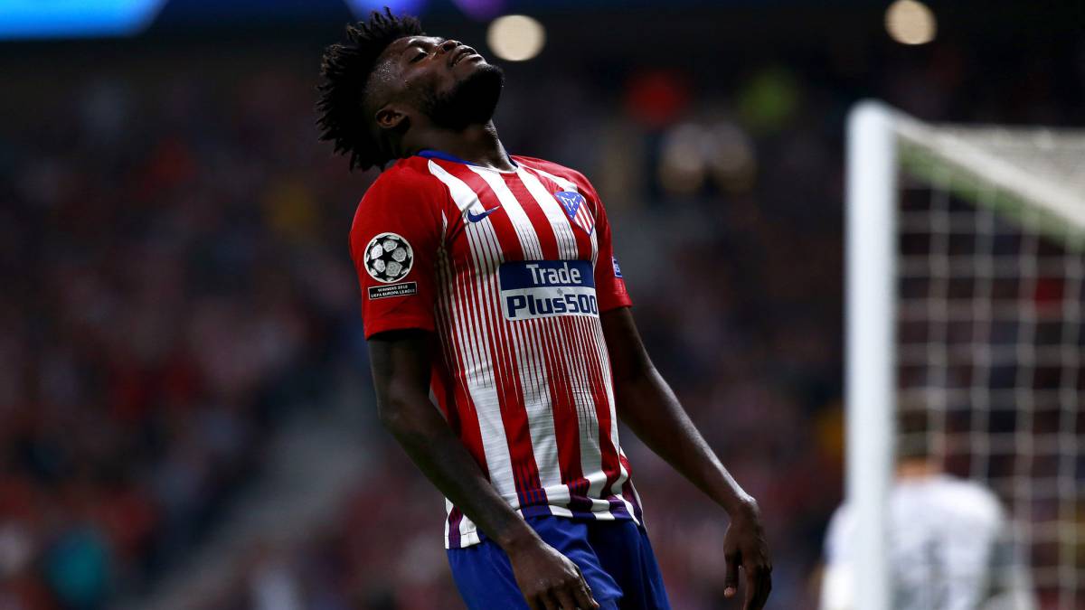 Thomas, ante el Betis, donde cumplió su partido número 100 en Primera.