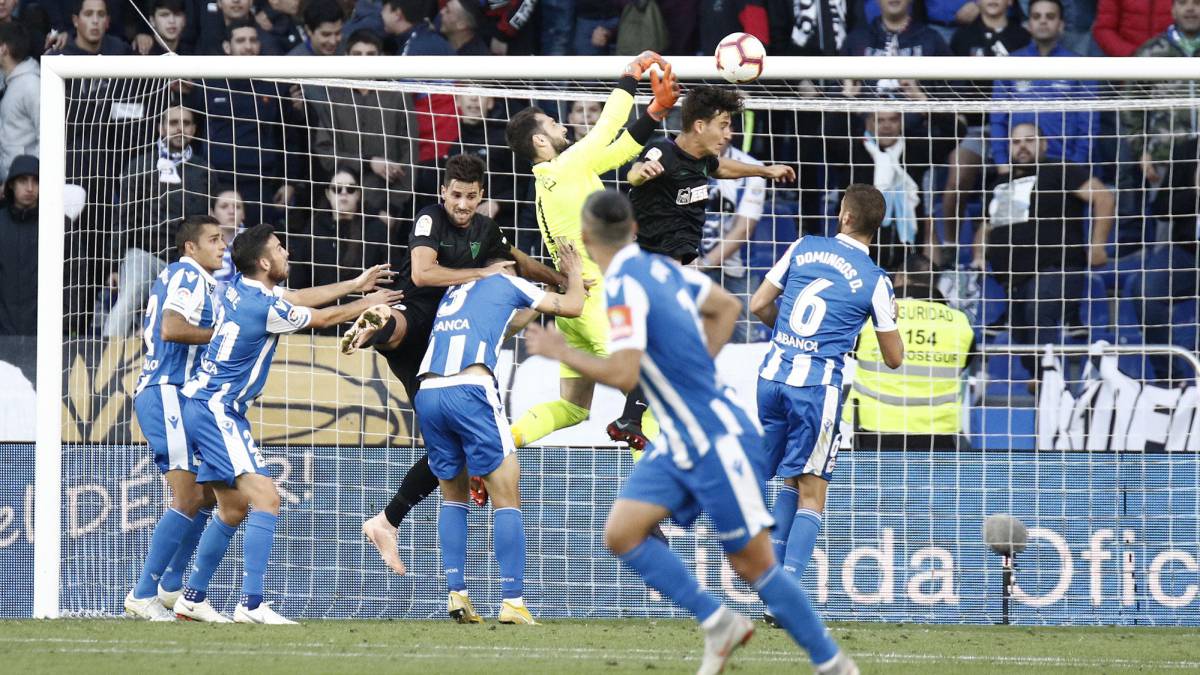 La estrategia le ha dado al Málaga cinco puntos