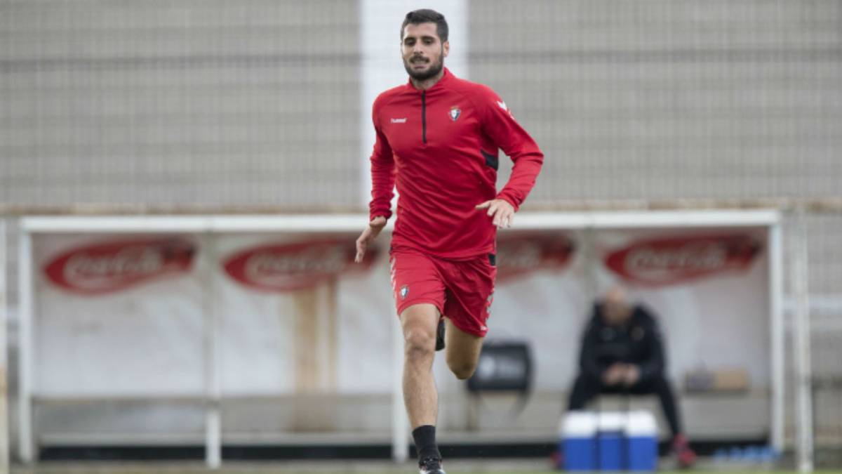 Fran Mérida, jugador de Osasuna.