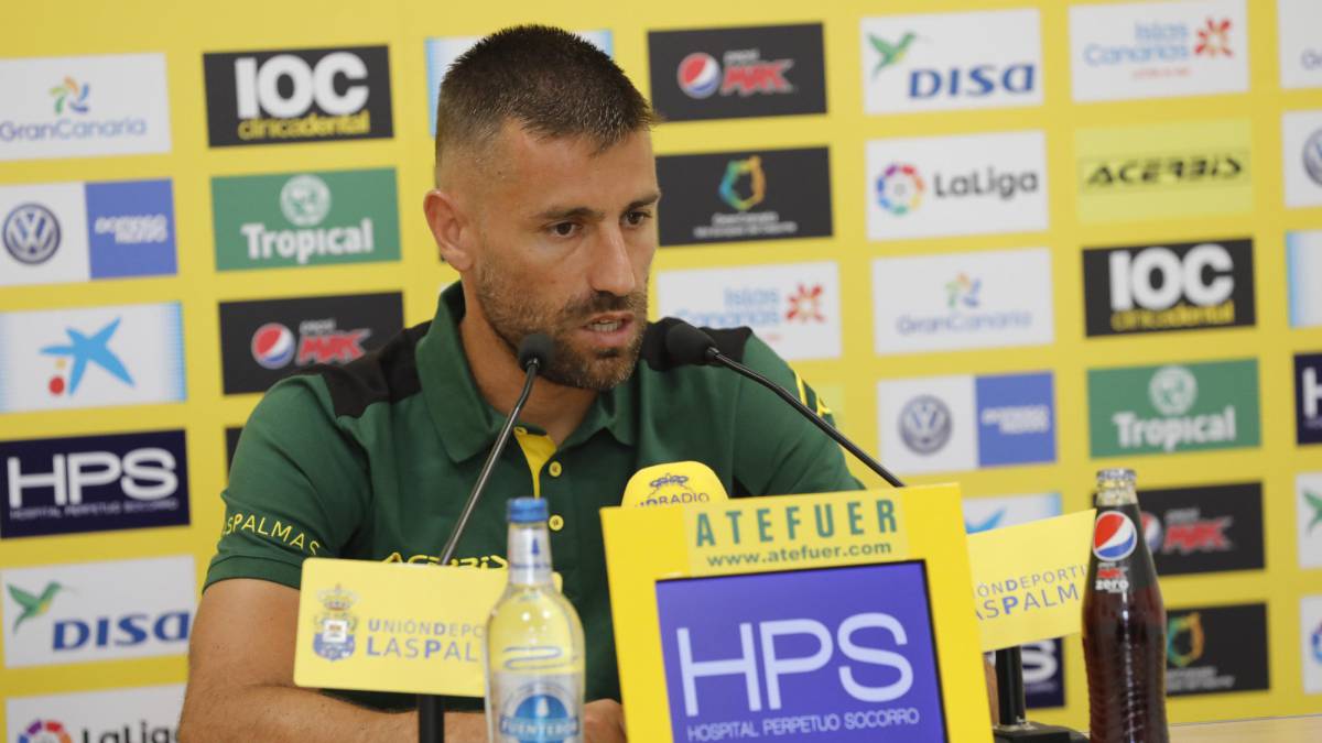 David García en rueda de prensa.