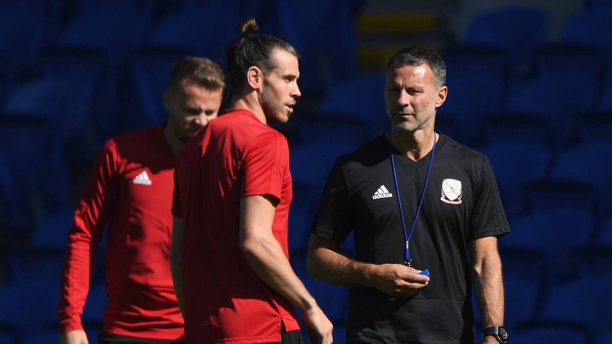 Bale con su selección