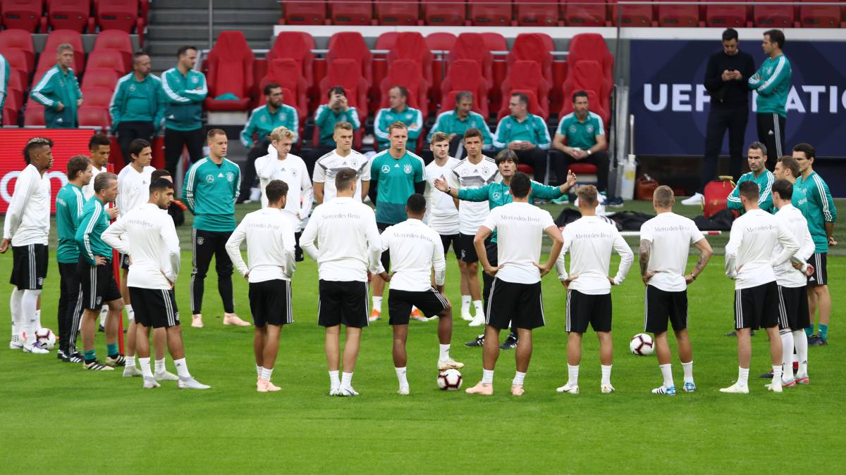 Entrenamiento de Alemania