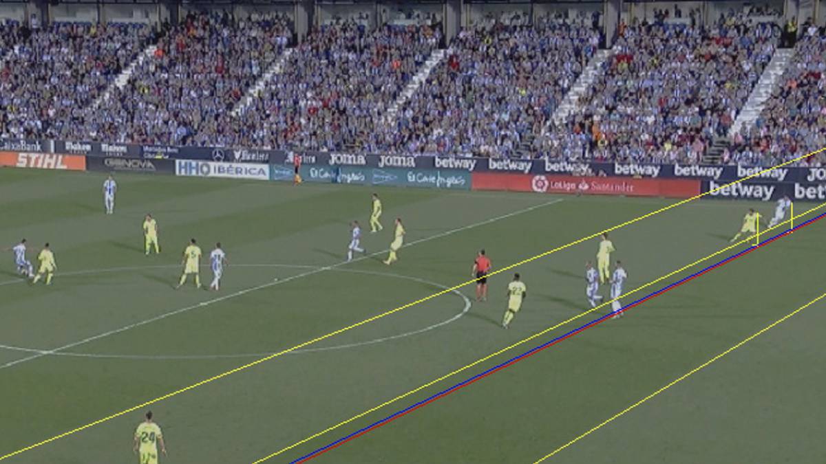 El primer gol del Leganés al Barça nació en fuera de juego.
