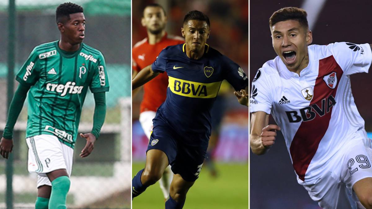 Barça to scout Libertadores trio Vitao, Almendra and Montiel