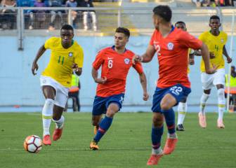Apenas 30’ de Vinicius y Rodrygo en otro empate entre Chile y Brasil
