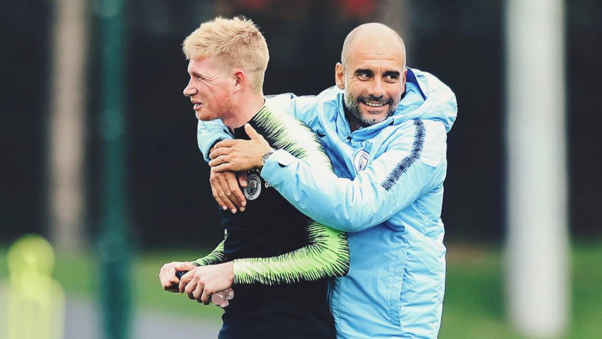De Bruyne vuelve a entrenar con el City tras dos meses de lesión