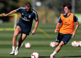 Benzema se alista al Clásico