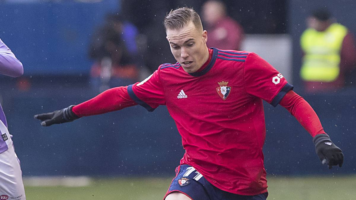 Clerc, jugador de Osasuna.