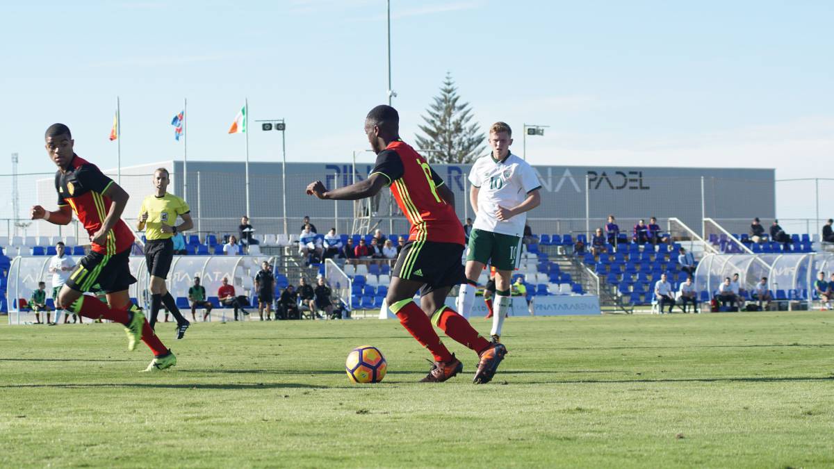 Bélgica e Irlanda se enfrentan en el Torneo de Selecciones de 2017.