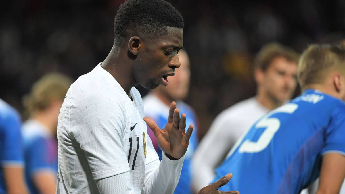 Two months later, Dembélé returns to square one