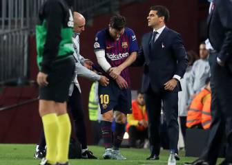 The dramatic Messi injury fall: how it happened
