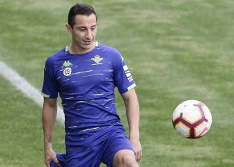 Joaquín y Tello siguen aparte en el Betis; Guardado se ejercitó