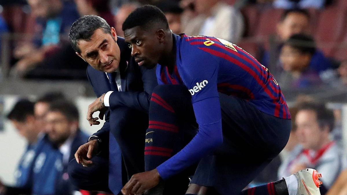 Dembélé fue silbado en el Camp Nou durante el Barcelona-Sevilla de LaLiga Santander.