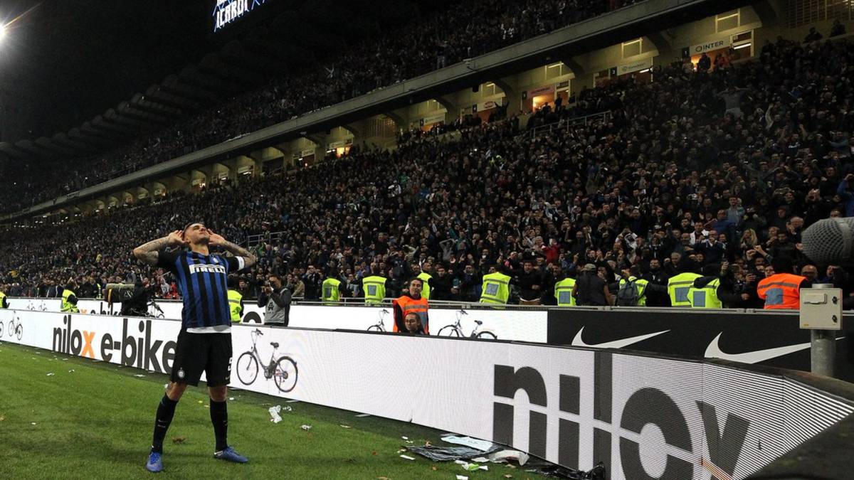 Icardi en el Inter-Milán