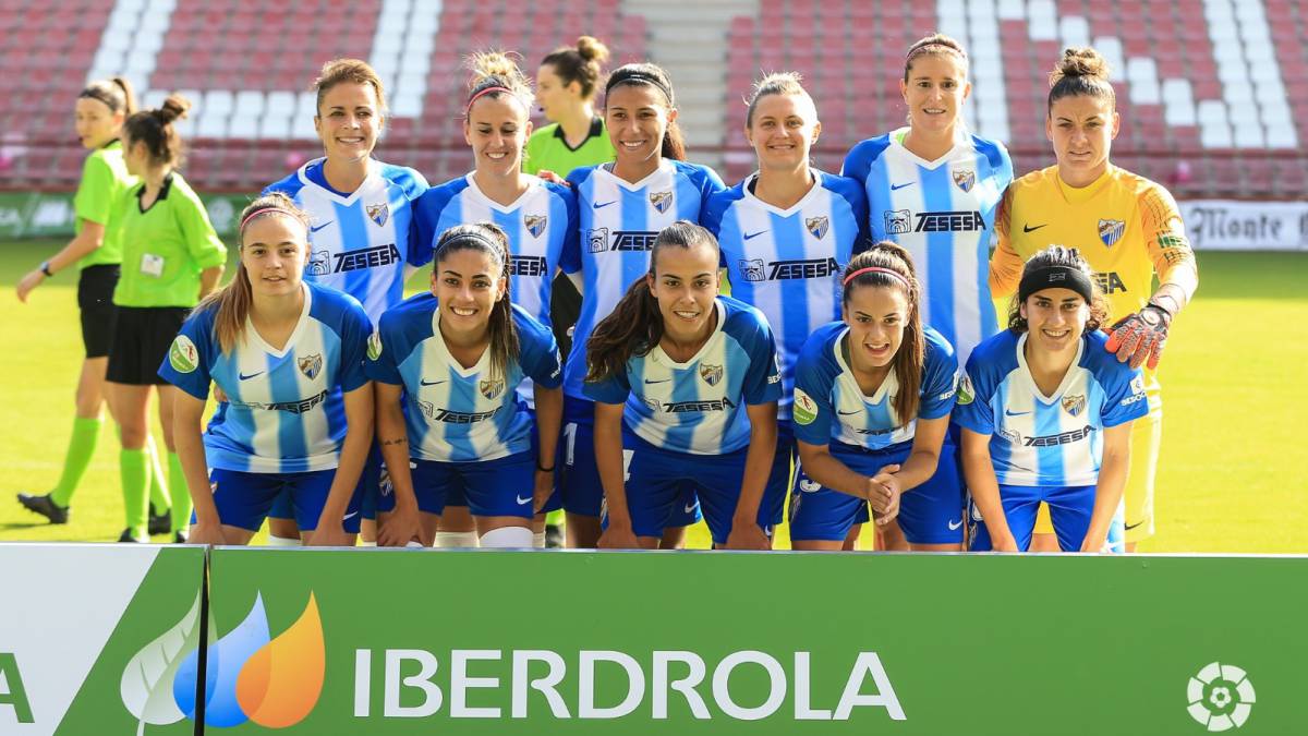 El Málaga asalta Las Gaunas con un gran gol de la mexicana Natalia