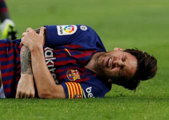 Las lesiones de Leo Messi durante toda su carrera