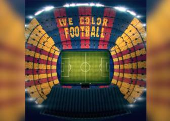 Así será el tifo del Barcelona para el clásico ante el Madrid