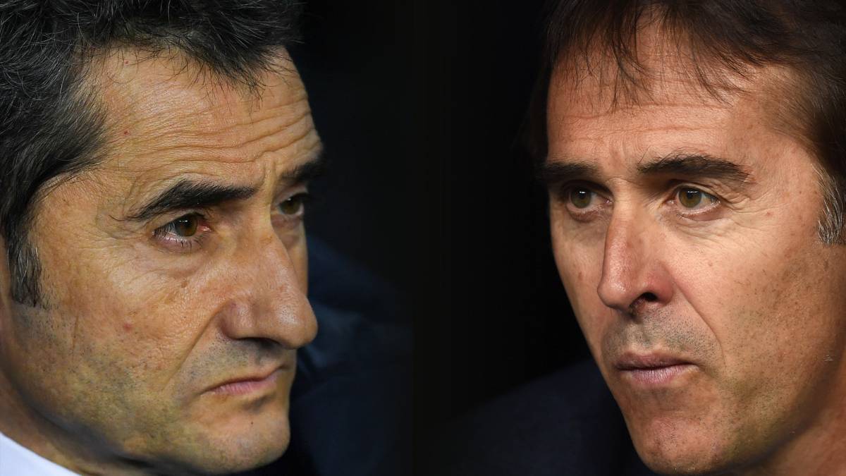 Perfiles técnicos: Lopetegui, estadístico y Valverde, sereno