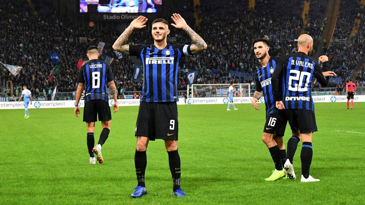 Icardi celebra un gol