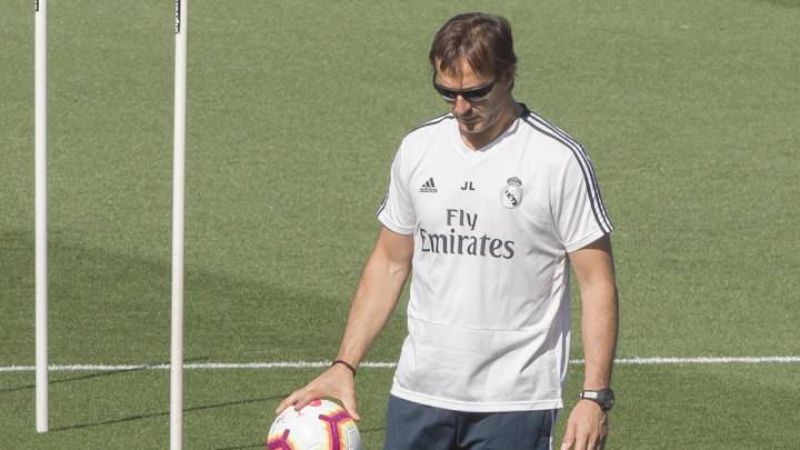 Lopetegui oversees last training session as Real Madrid coach
