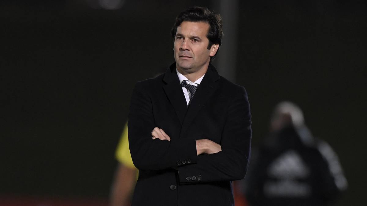 Solari, en el reciente partido contra el Fuenlabrada de la 10ª jornada del grupo I de Segunda B.