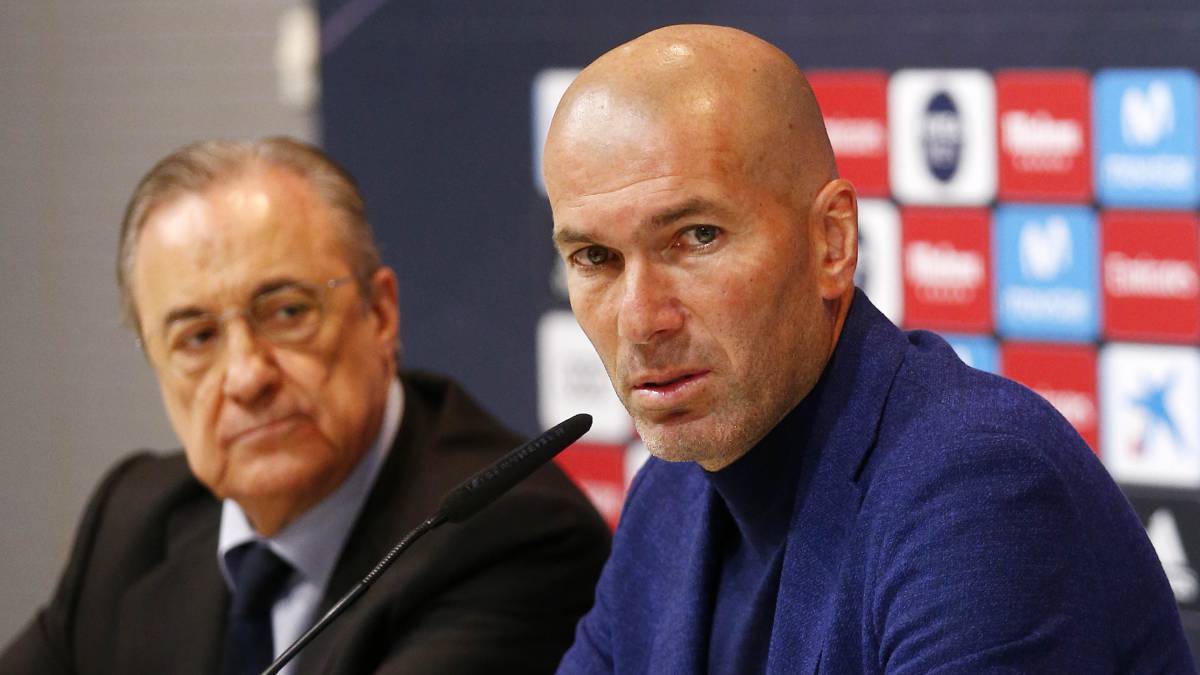 Para Florentino está siendo un mundo sustituir a Zidane en el Real Madrid