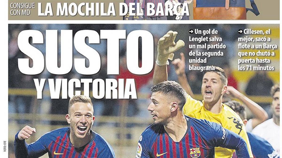 Portadas con toque de atención en Barcelona