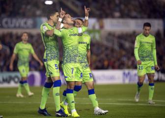 Sergio León de penalti encarrila la eliminatoria en Santander