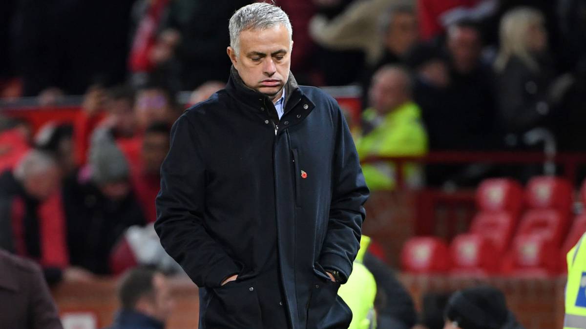 José Mourinho, entrenador del Manchester United.