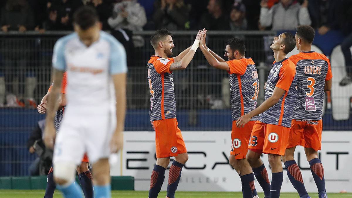 El Montpellier ya es segundo tras ganar al Olympique de Marsella