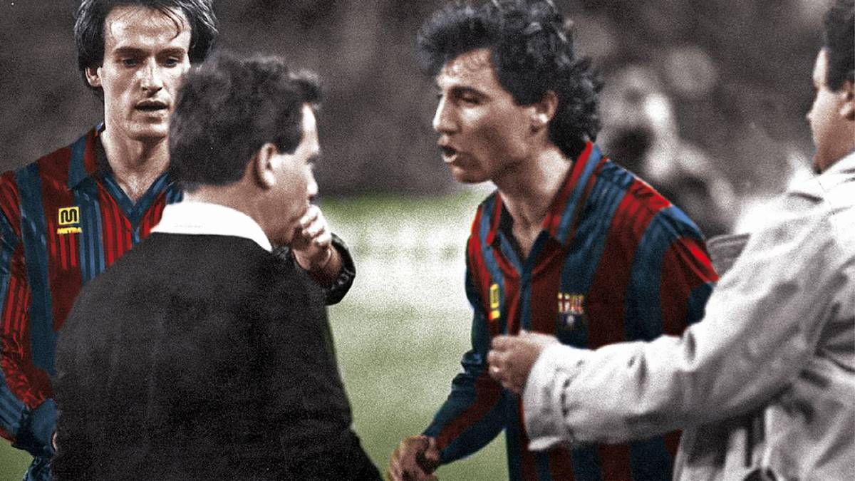 Stoichkov apologizes for stamping on referee Urizar - 28 years later