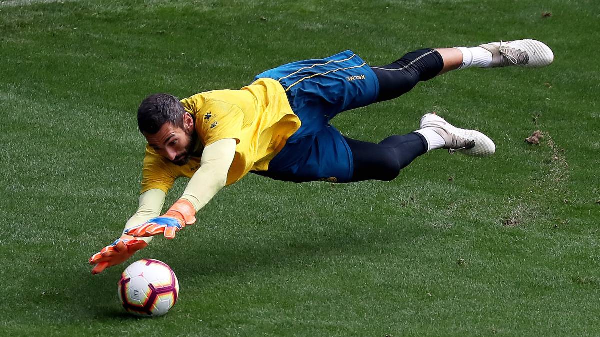Diego López, portero del Espanyol