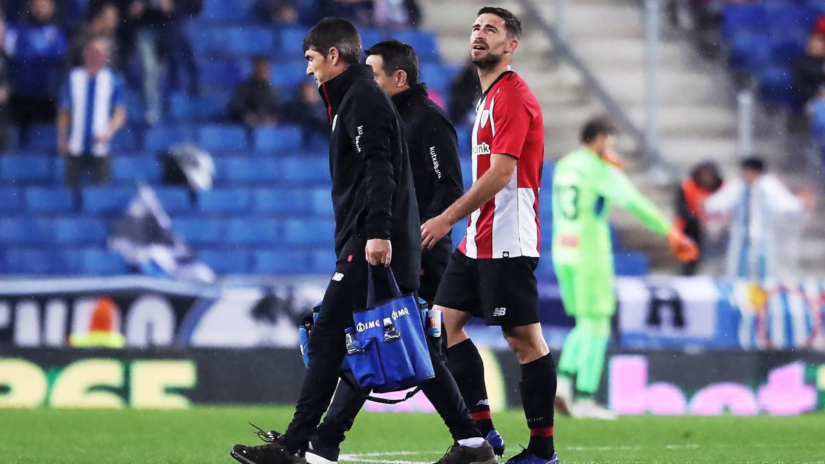 Lesión muscular de Yeray, que deja su sitio a Núñez