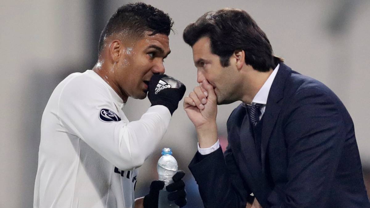 Casemiro: "¿Por qué no darle la oportunidad a Solari...?".