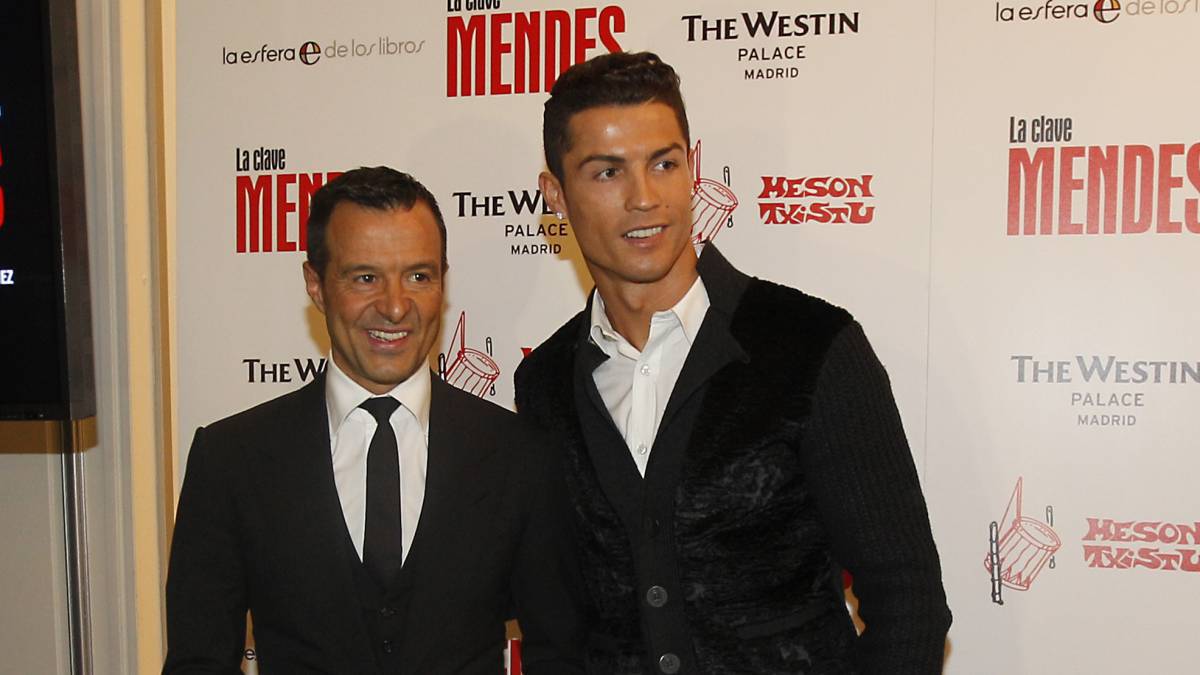 Mendes y Cristiano.
